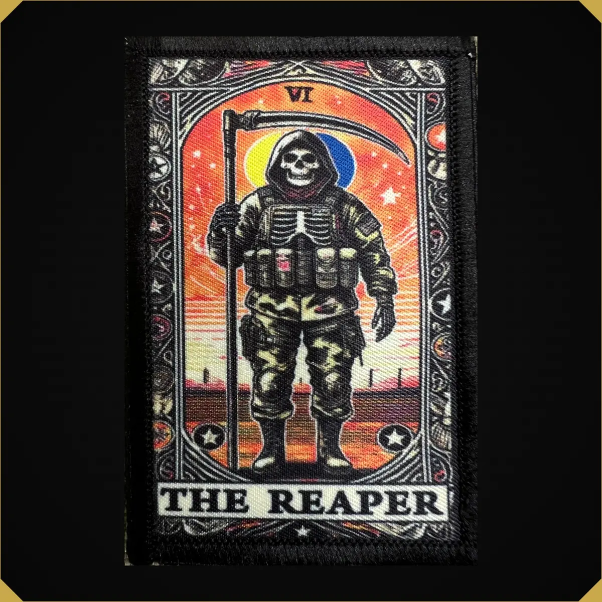 The Reaper Tactical Tarot Card Morale Patch 1