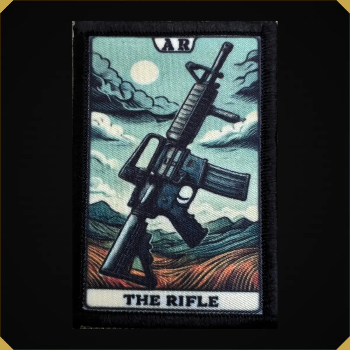 The Rifle Tarot Card Morale Patch 1