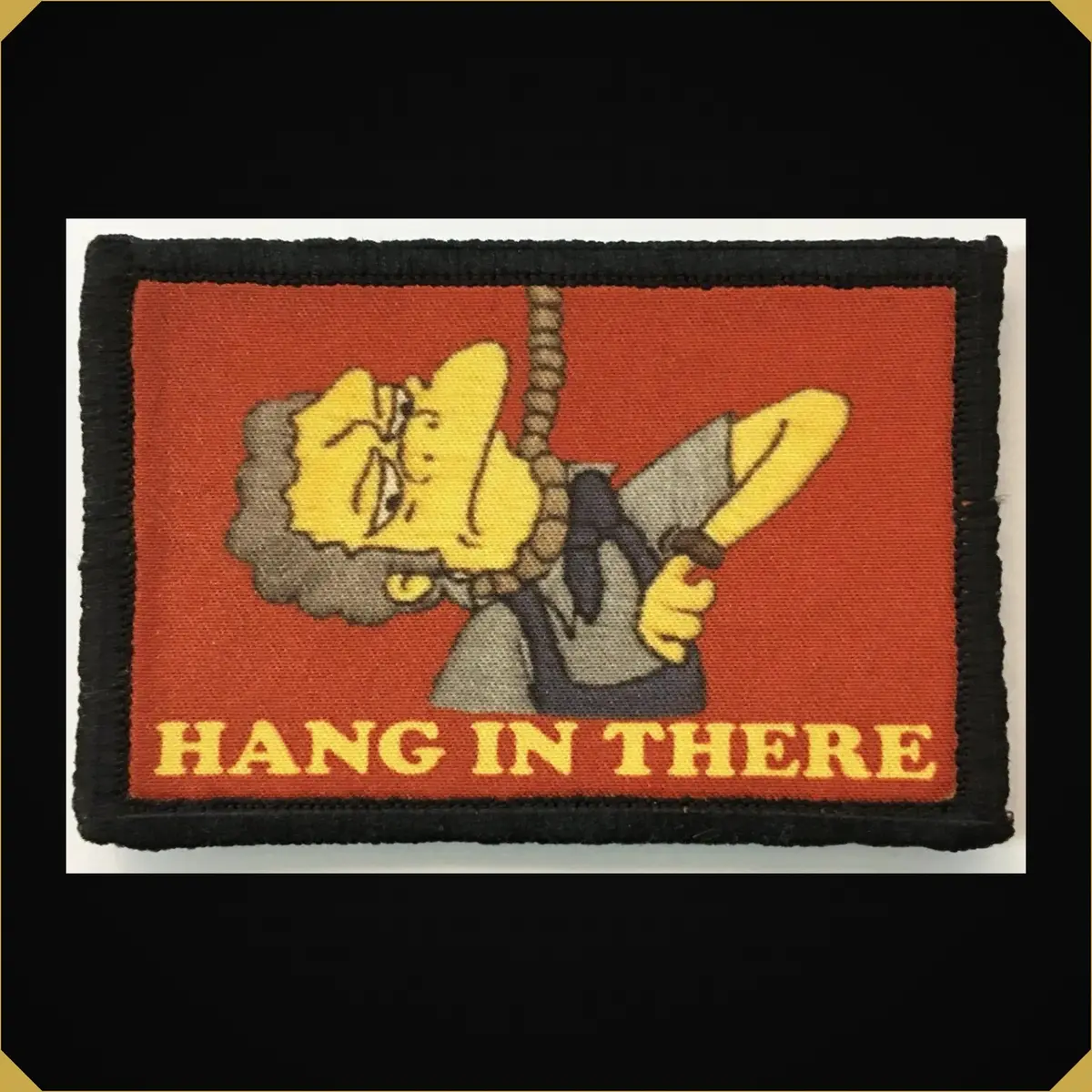 The Simpsons Moe "Hang In There"  Morale Patch 1