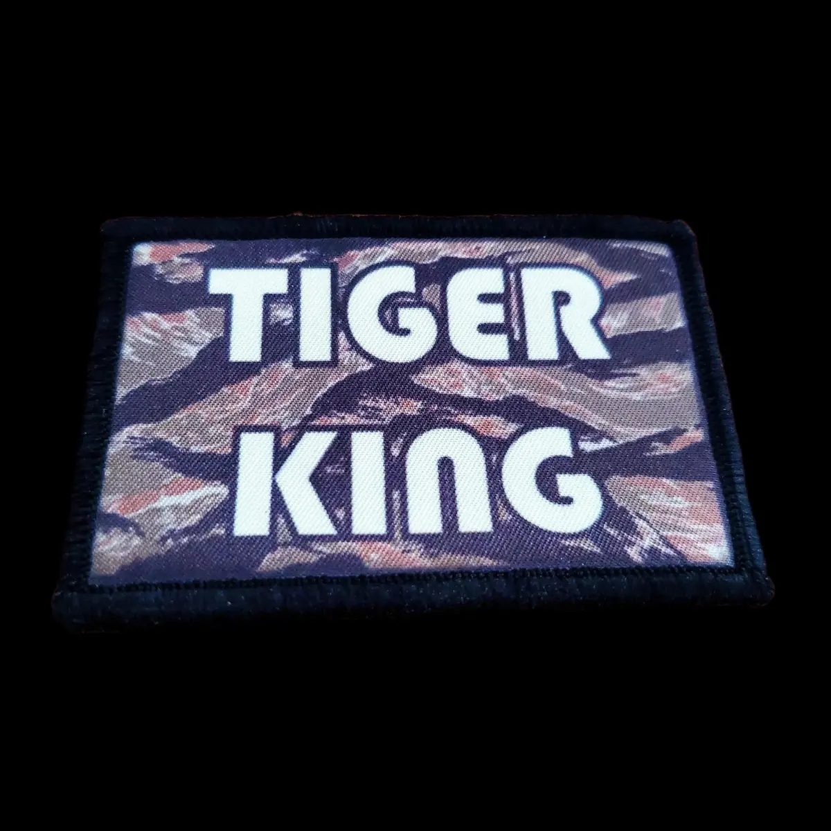 Tiger Stripe Camo Tiger King Morale Patch 1