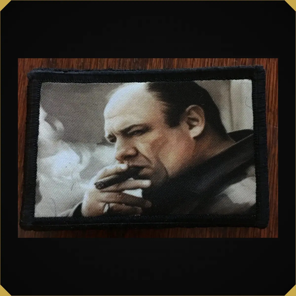 Tony Soprano Cigar Morale Patch 1