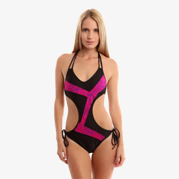 Topaz Maillot Monokini Swimsuit 1