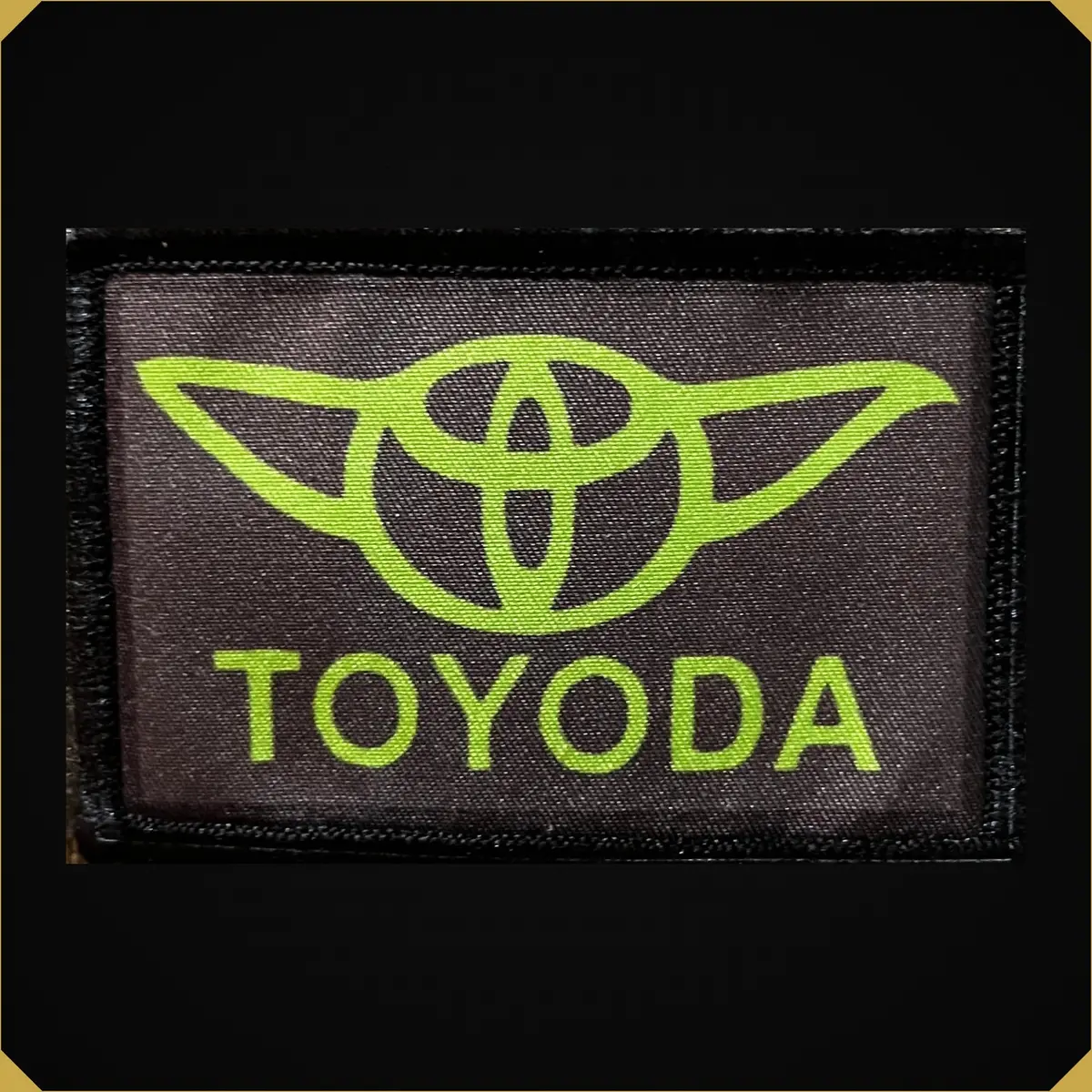 'Toyoda' Toyota Logo / Star Wars Themed Morale Patch 1
