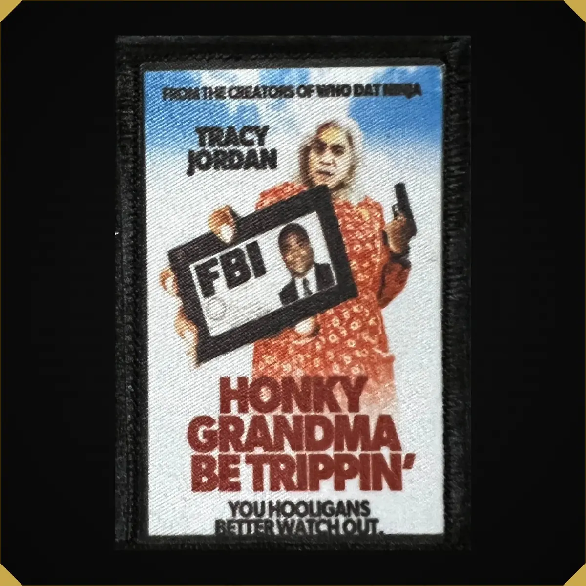 Tracy Morgan Movie Poster Morale Patch 2X3" 1