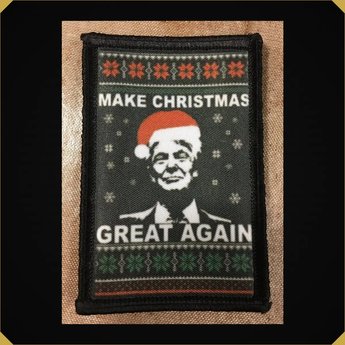 Trump Make Christmas Great Again Morale Patch 1