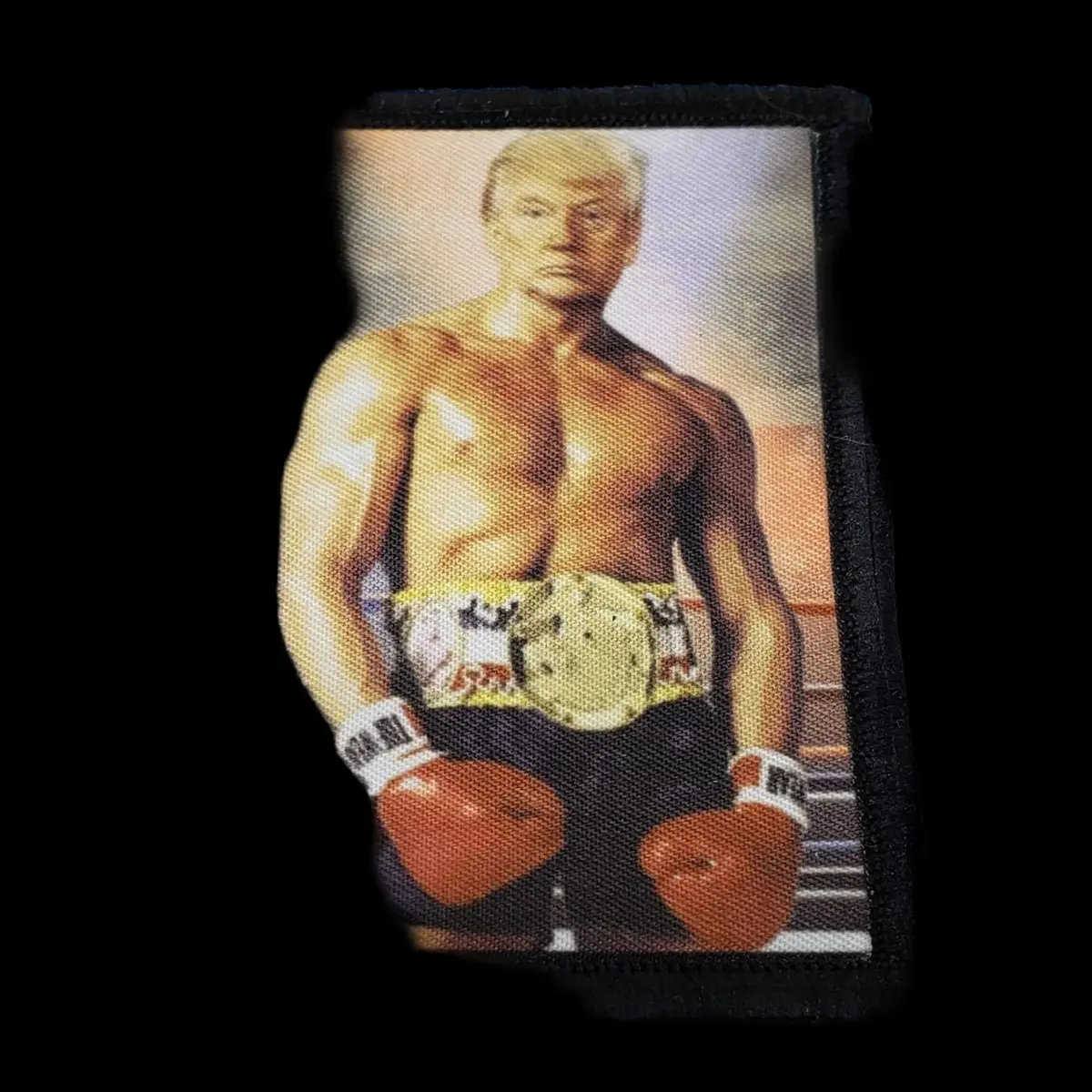 Trump Rocky Balboa Custom Morale Patch 1