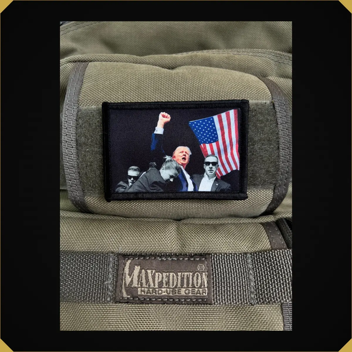 Trump Shooting "Fight" Morale Patch 1