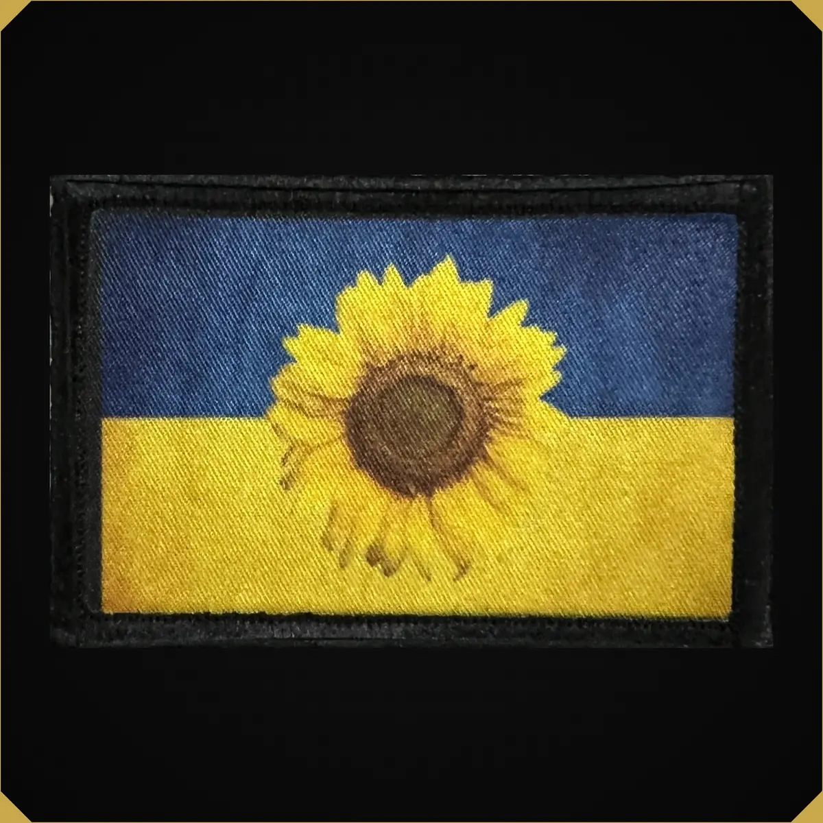 Ukrainian Flag Sunflower Ukraine Morale Patch 1