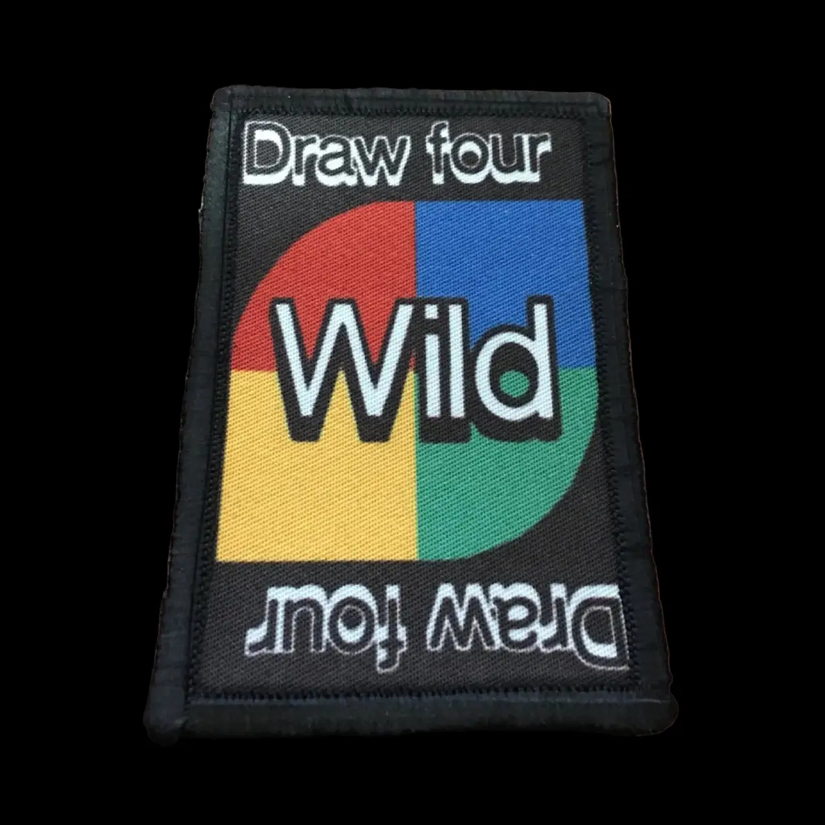 Uno Draw Four Card Morale Patch 1