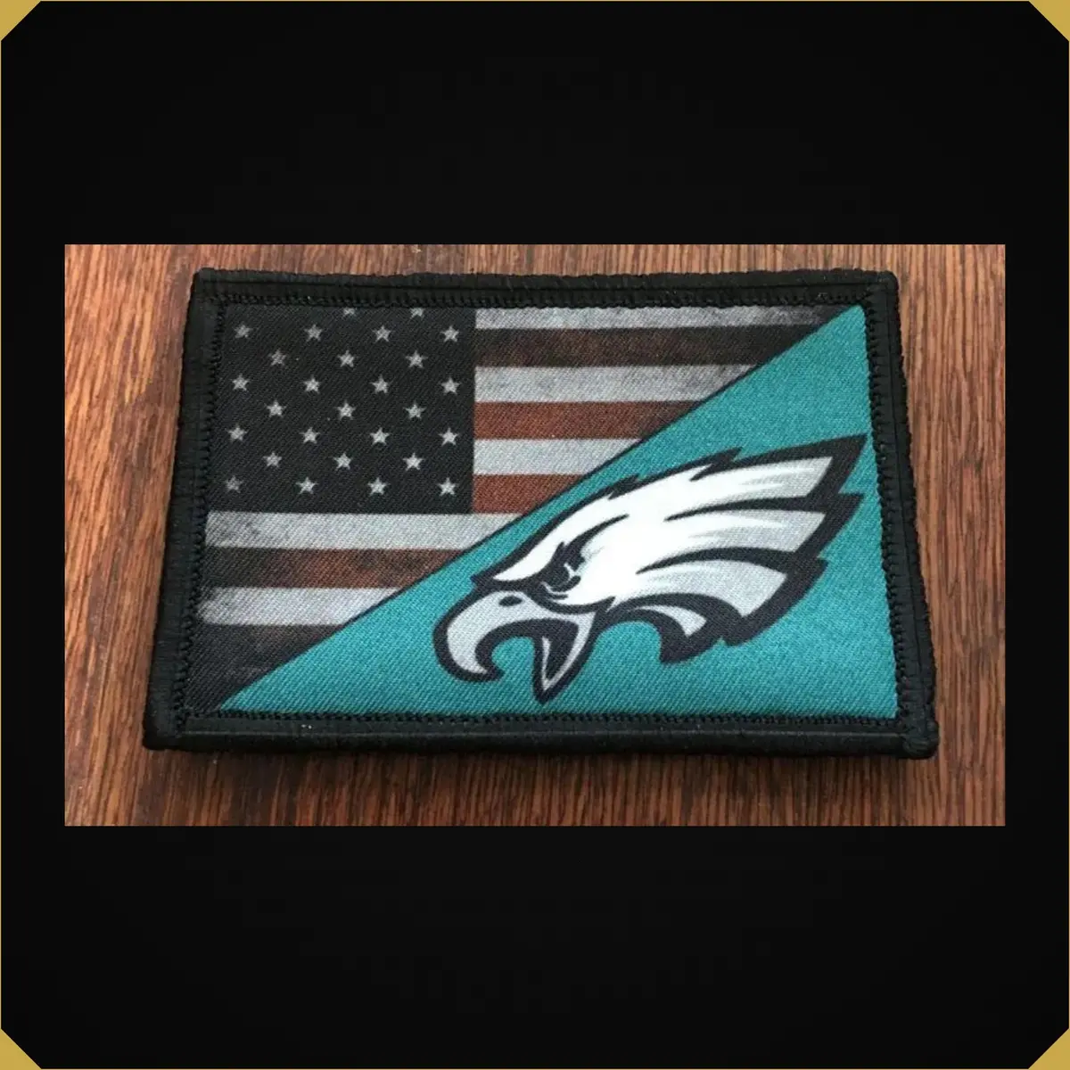 Usa Flag / Philadelphia Eagles Morale Patch 1