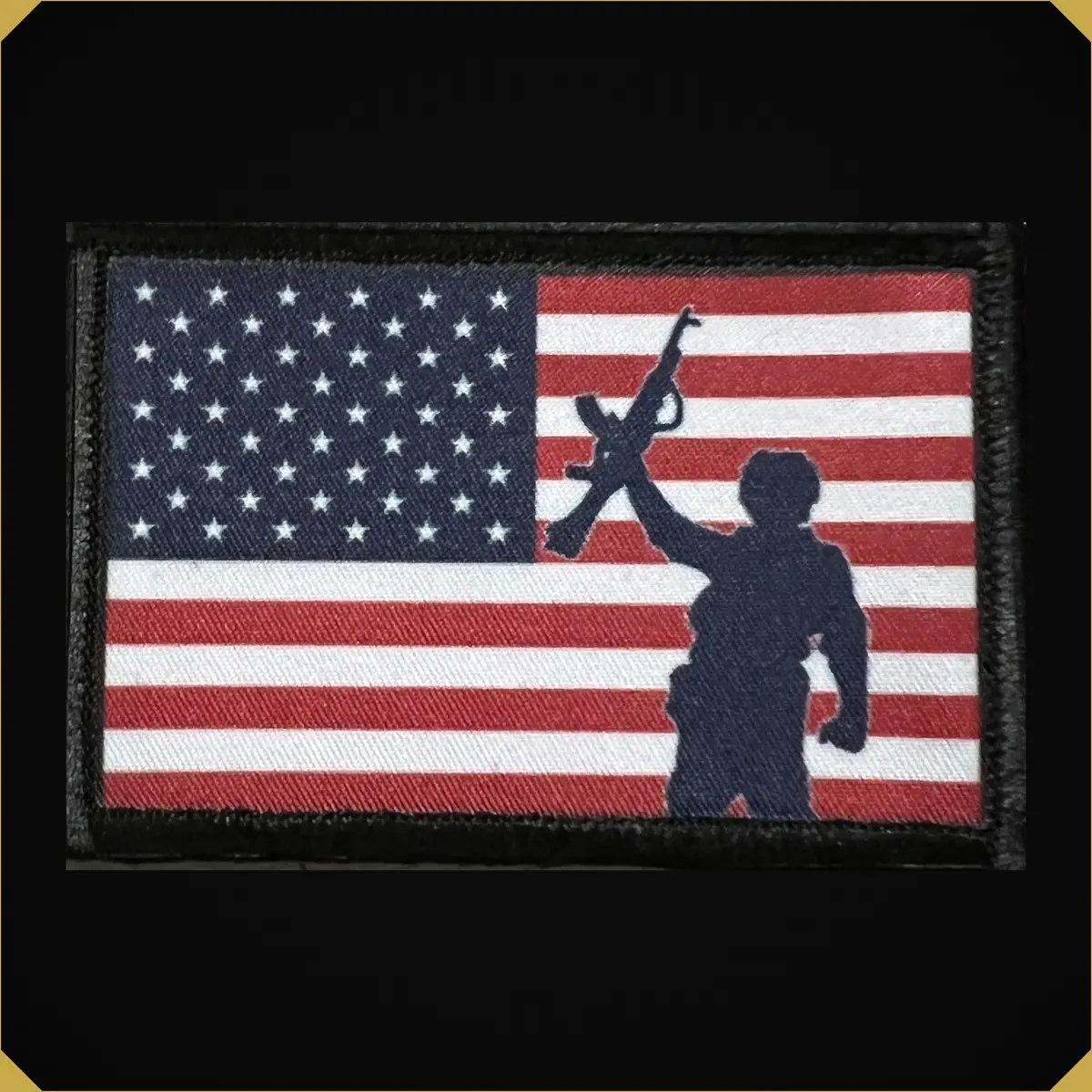 Usa Flag Red Dawn Wolverines Ukraine Morale Patch 1