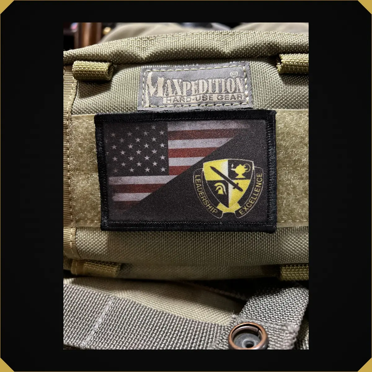 Usa / Rotc Flag Morale Patch 1