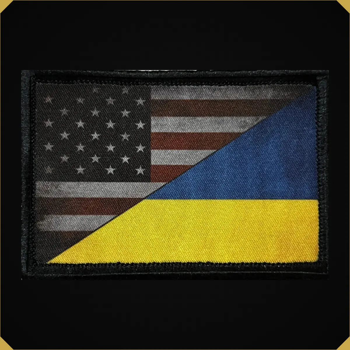 Usa / Ukraine Flag Morale Patch 1