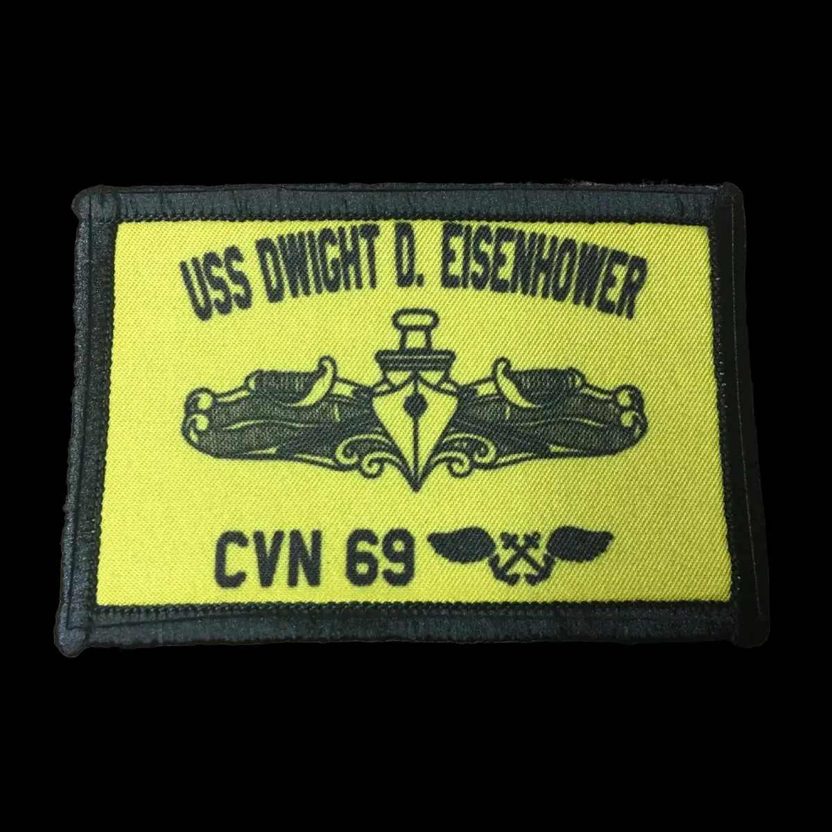 Uss Eisenhower Yellow Shirt Boatswain's Mate Morale Patch 1