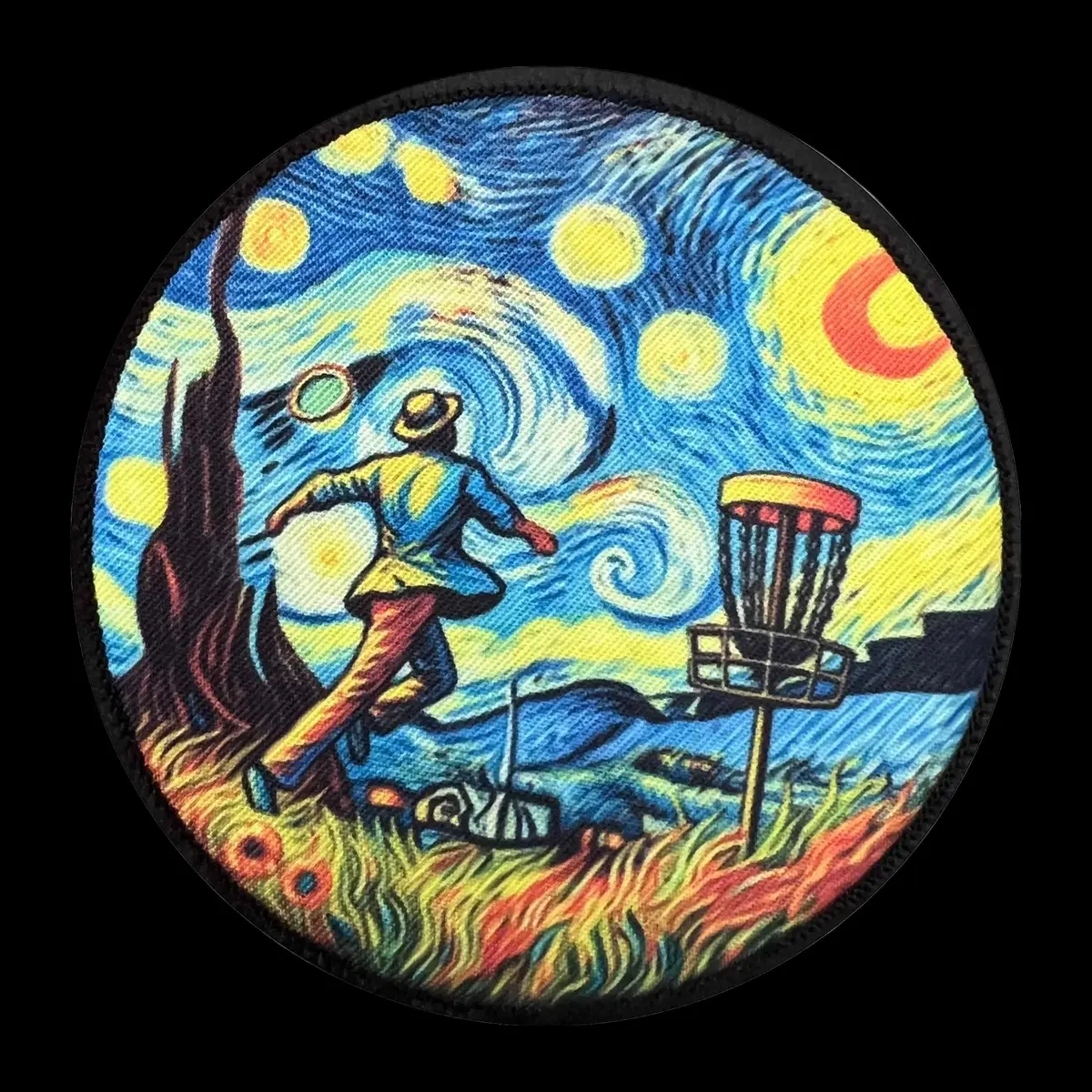 Van Gogh Disc Golf Morale Patch 1