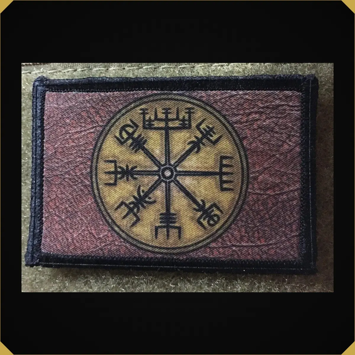 Viking Compass Morale Patch 1