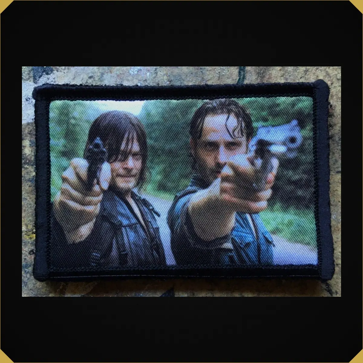Walking Dead Darryl And Rick Morale Patch 1