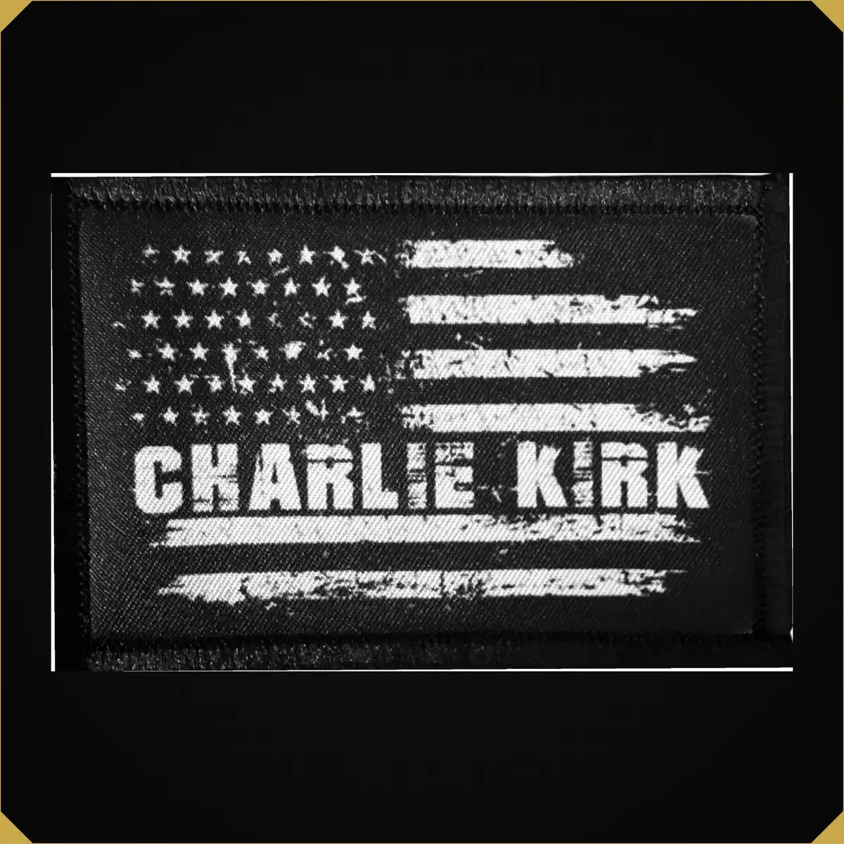 Charlie Kirk Morale Patch 1