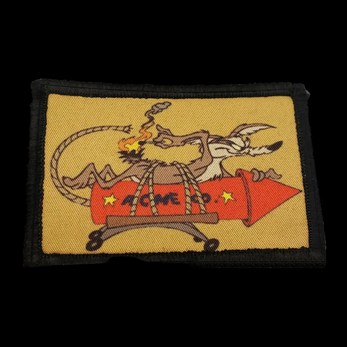 Wile E. Coyote Road Runner Morale Patch 1