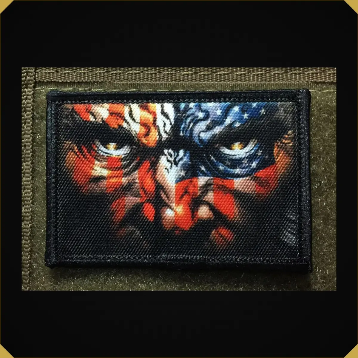 Wolverine Us Flag Morale Patch 1