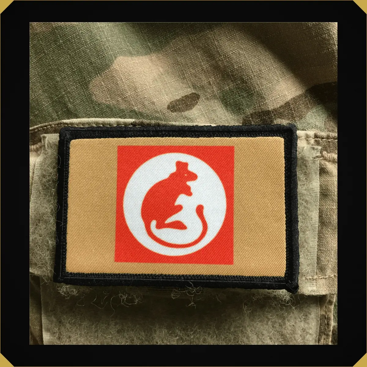 Wwii Desert Rats Morale Patch 1