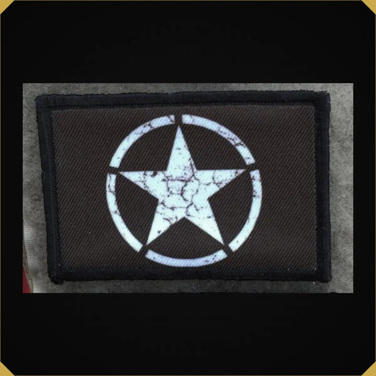 Wwii Us Star Morale Patch 1