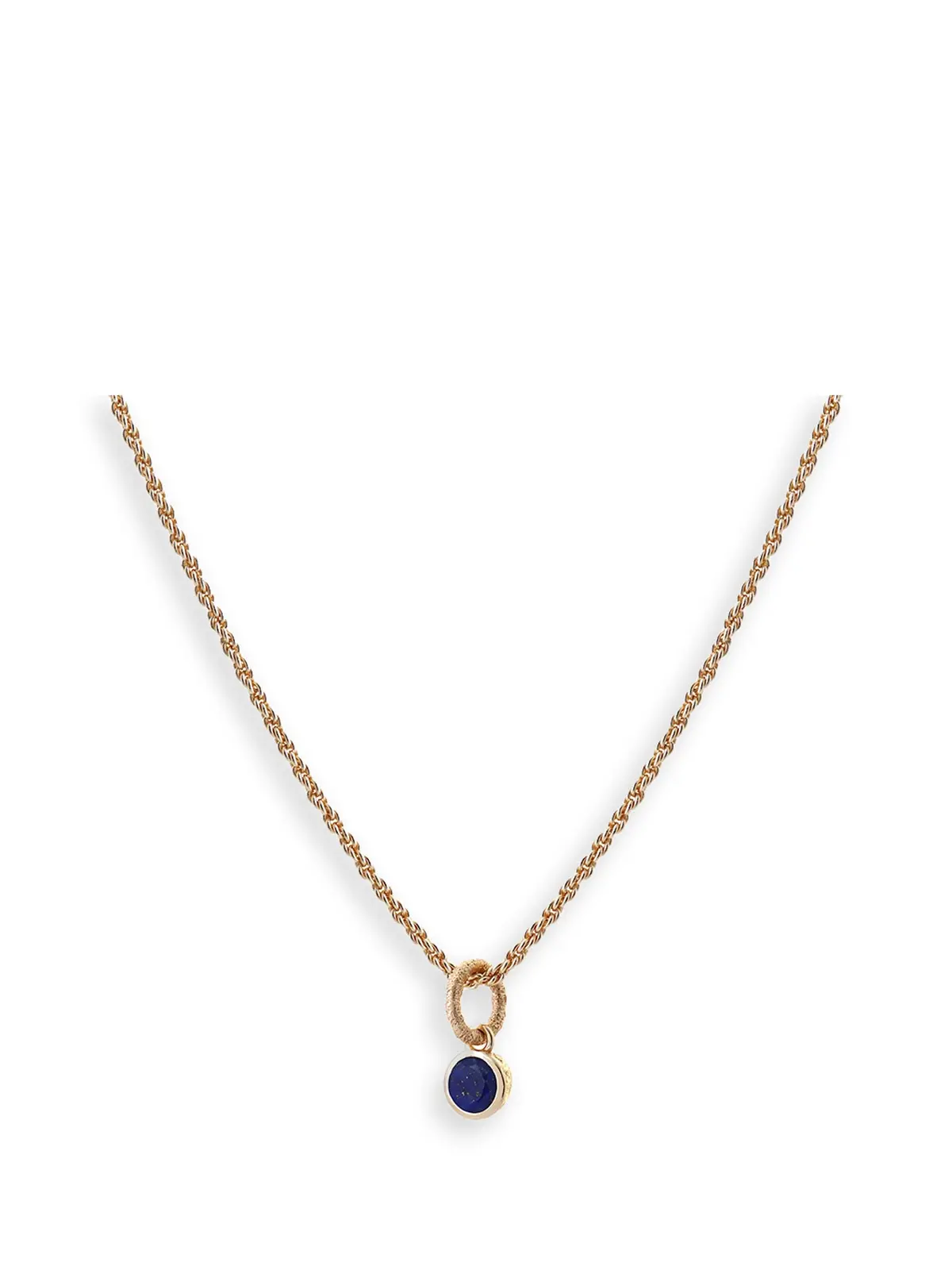 Lapis Birthstone Necklace 1