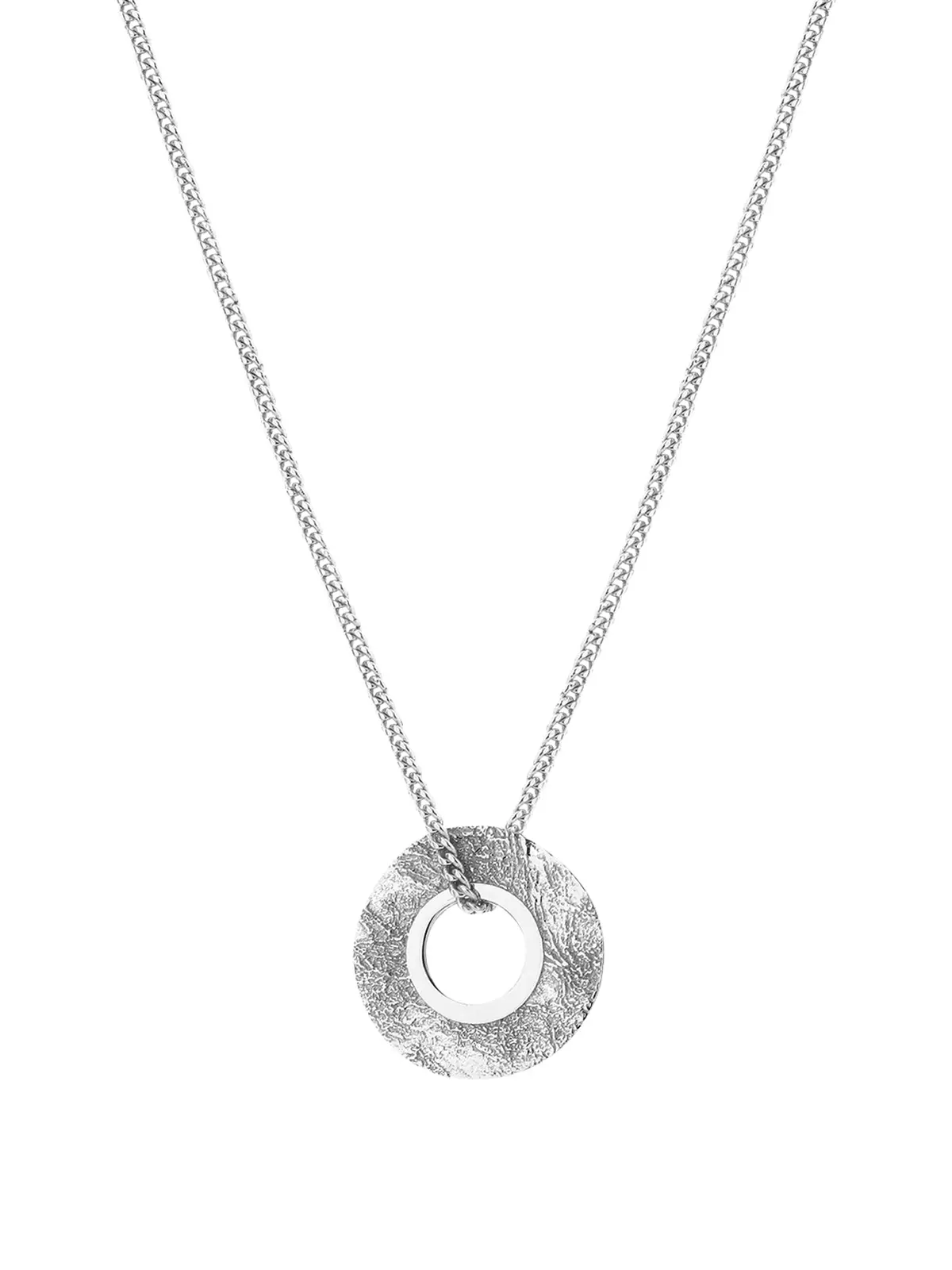Mineral Necklace Silver Plated 1