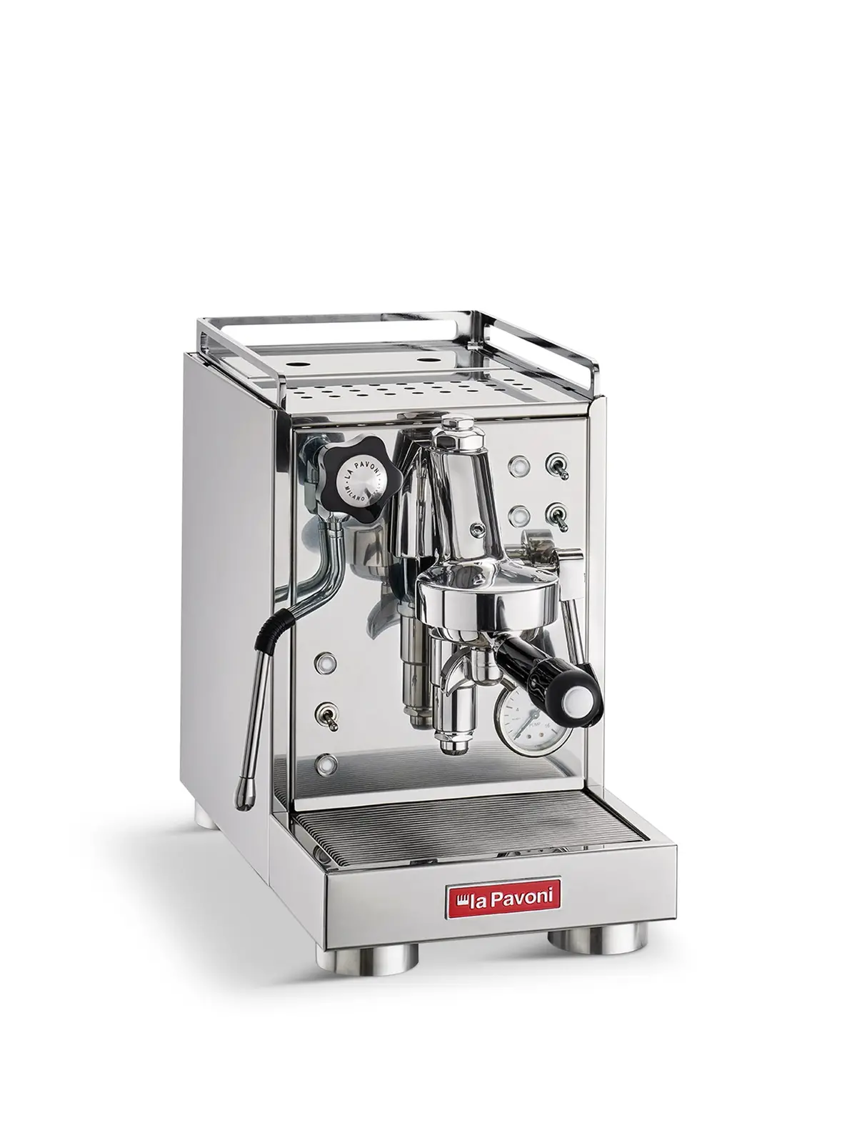 Lpsmcs01uk La Pavoni Semi Professional Coffee Machine Cellini Mini Stainless Steel 1