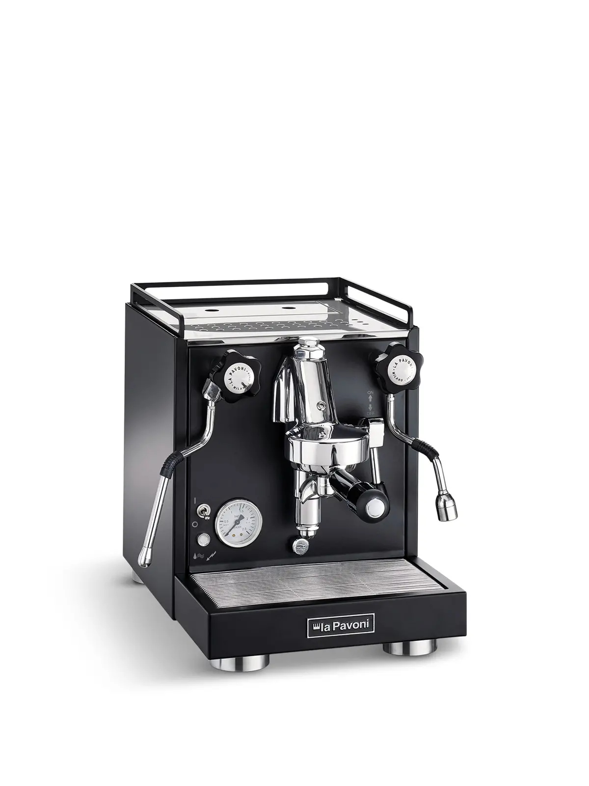 Lpsccb01uk La Pavoni Semi-Professional Coffee Machine Cellini Classic Matte Black 1