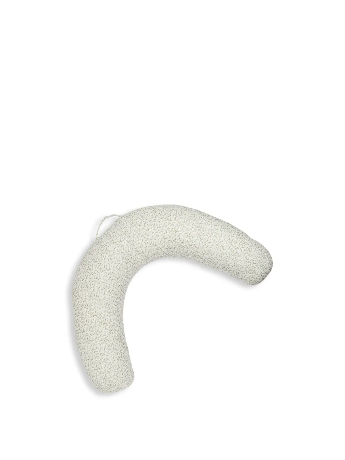 White Welcome To The World Pregnancy & Nursing Pillow Leaf 1
