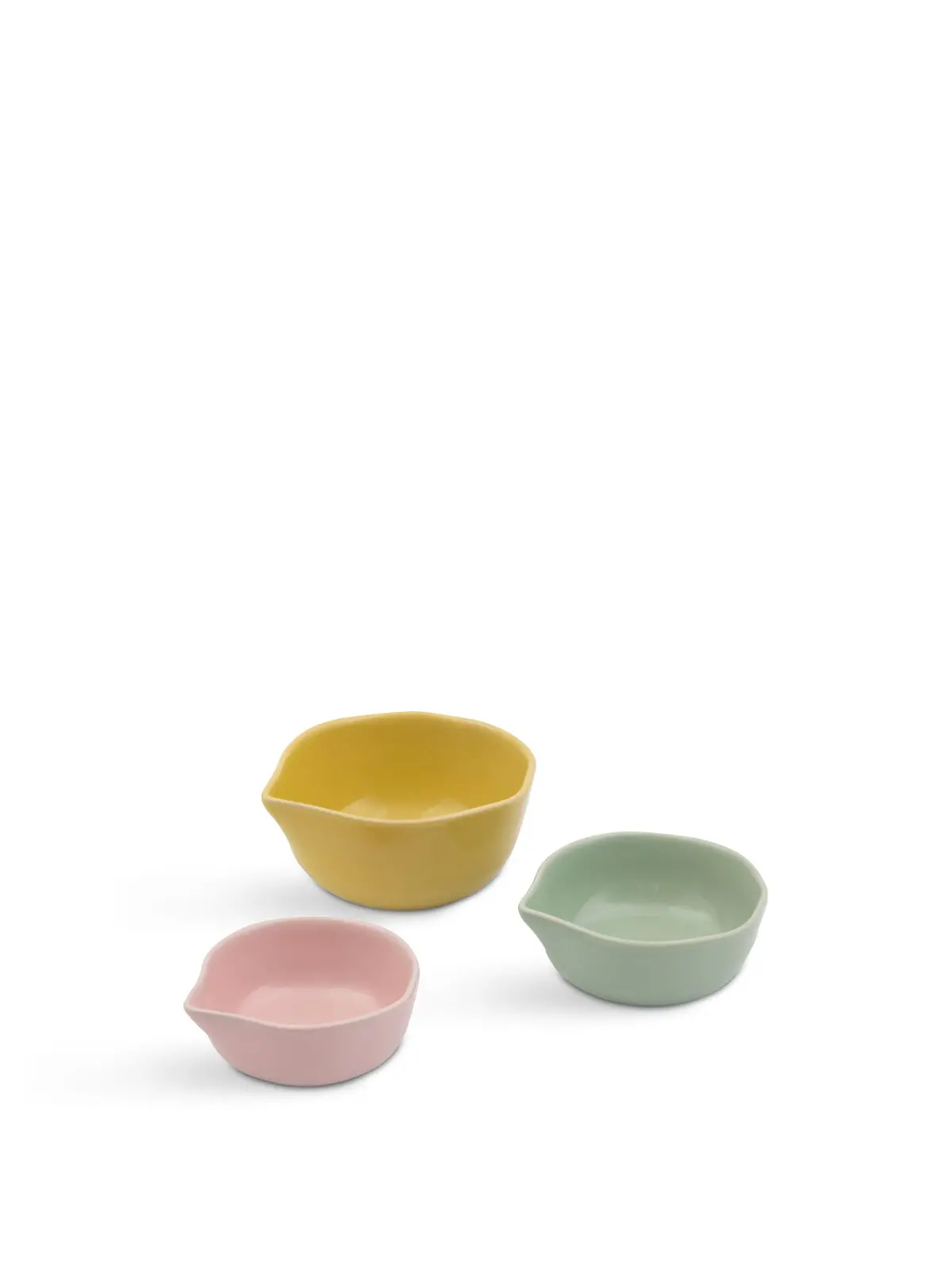 Big Love Pinch-Me Pots Set Of 3 Cups 1