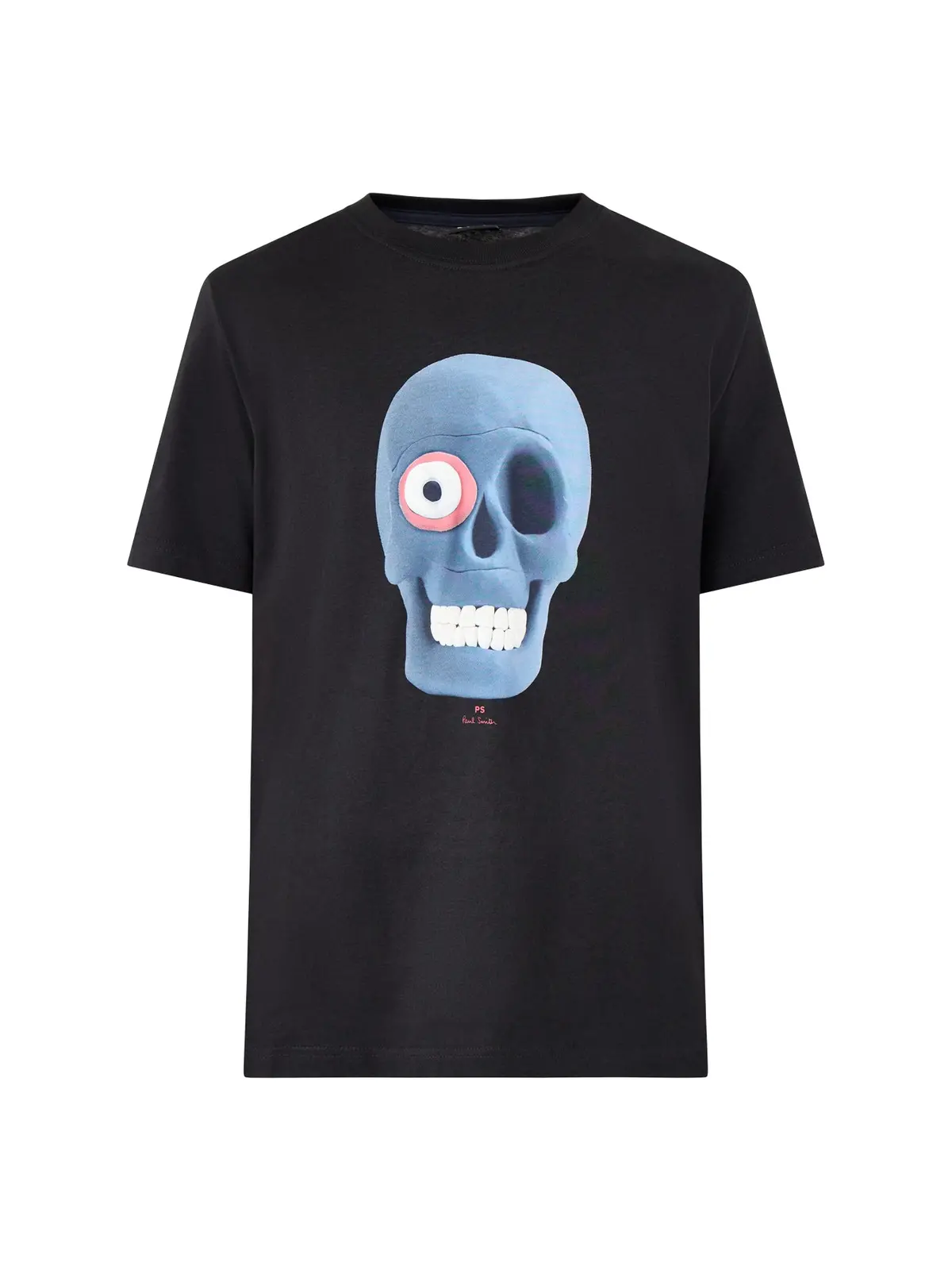 One Eye Skull Short Sleeves Tee Black 1