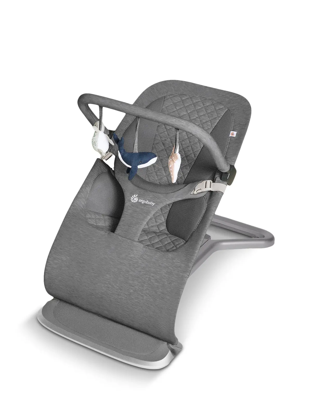 3-In-1 Evolve Bouncer Charcoal Grey 1