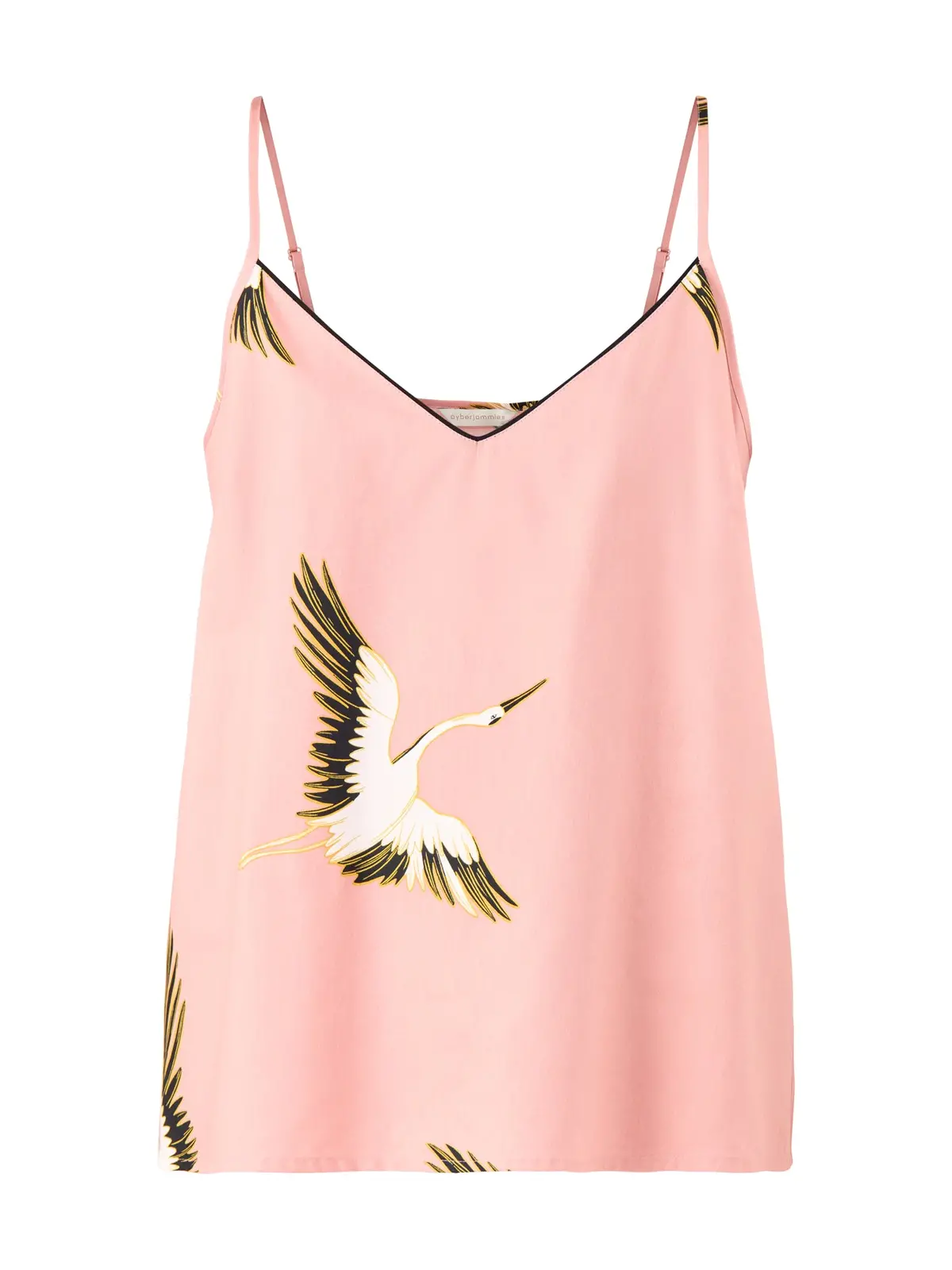 Crane Bird Cami Pink 1
