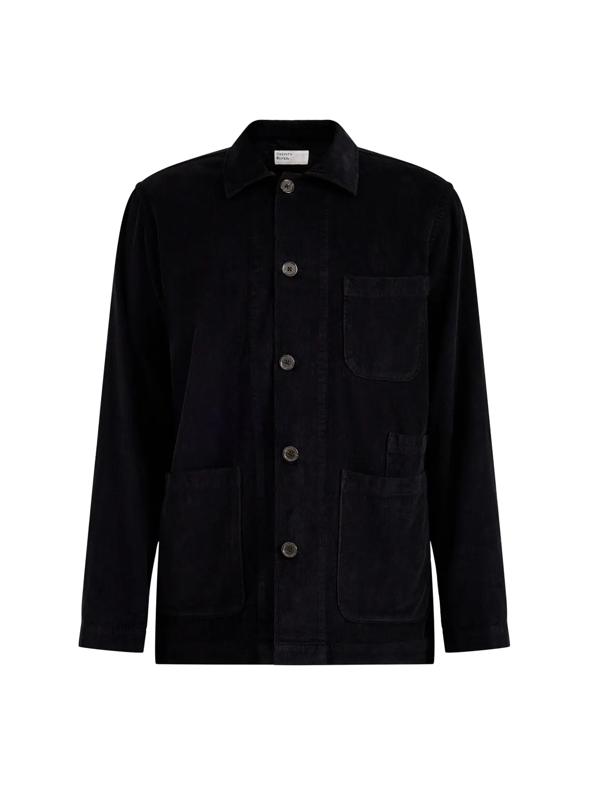 Bakers Cotton Overshirt Black 1