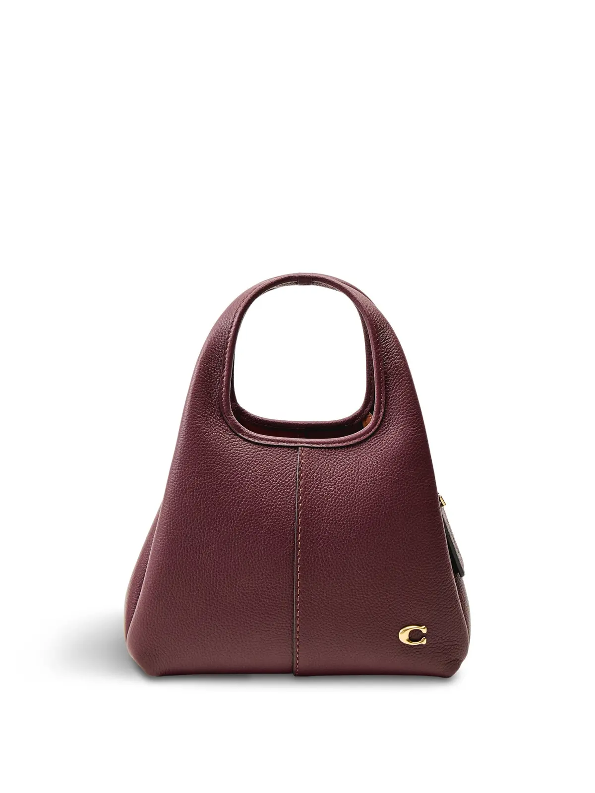 Lana Shoulder Leather Bag 23 Merlot 1