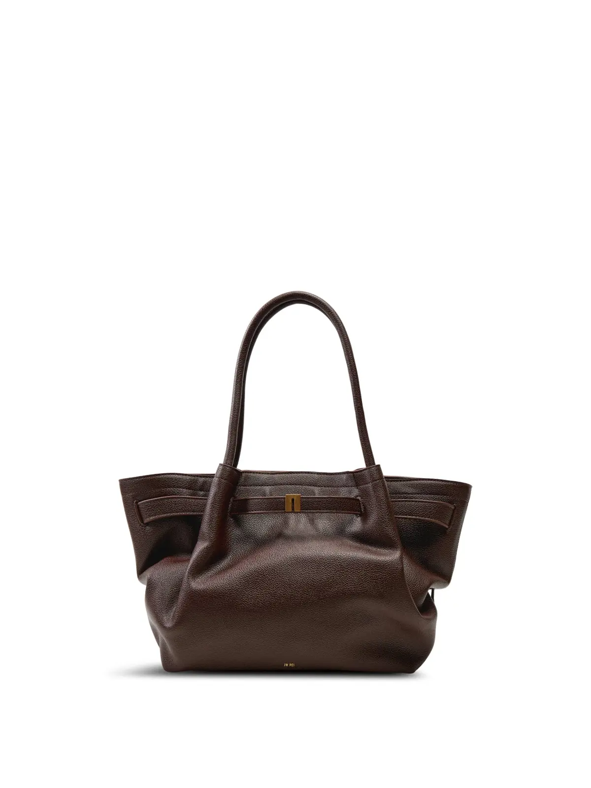 Hana Medium Tote Bag Dark Brown 1
