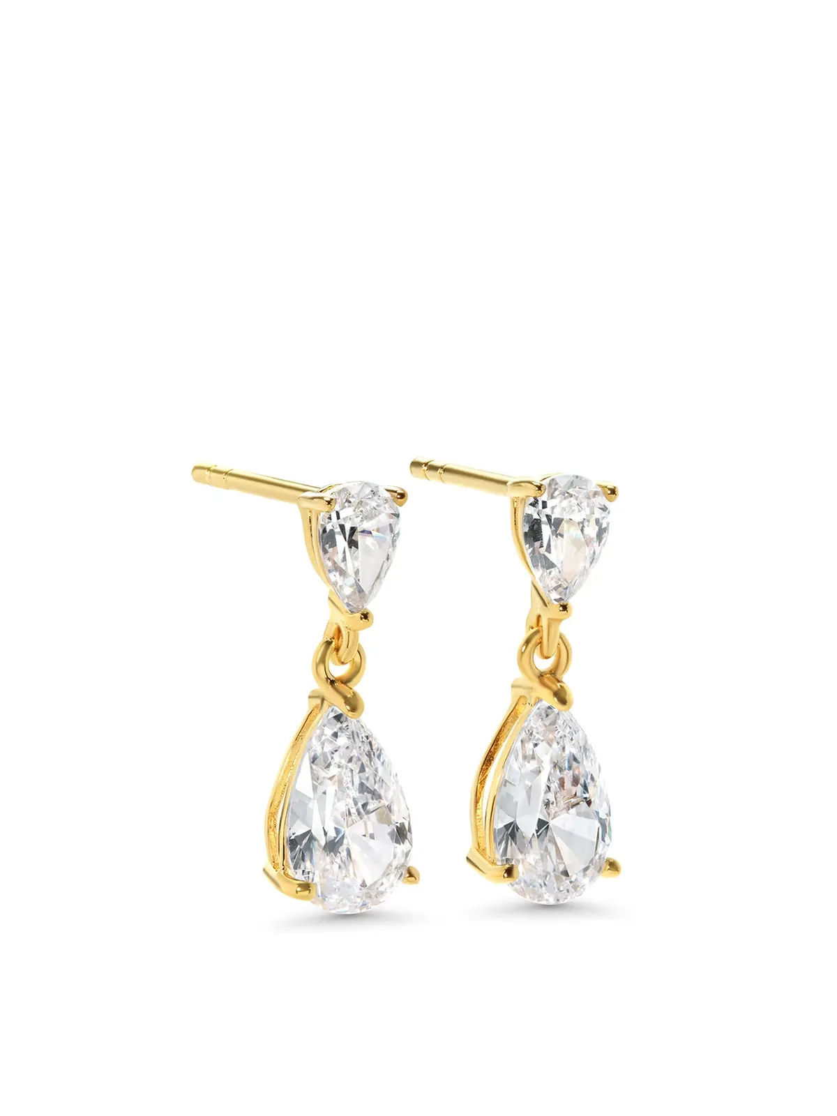 Baby Arabella Earrings Gold Vermeil Gold 1