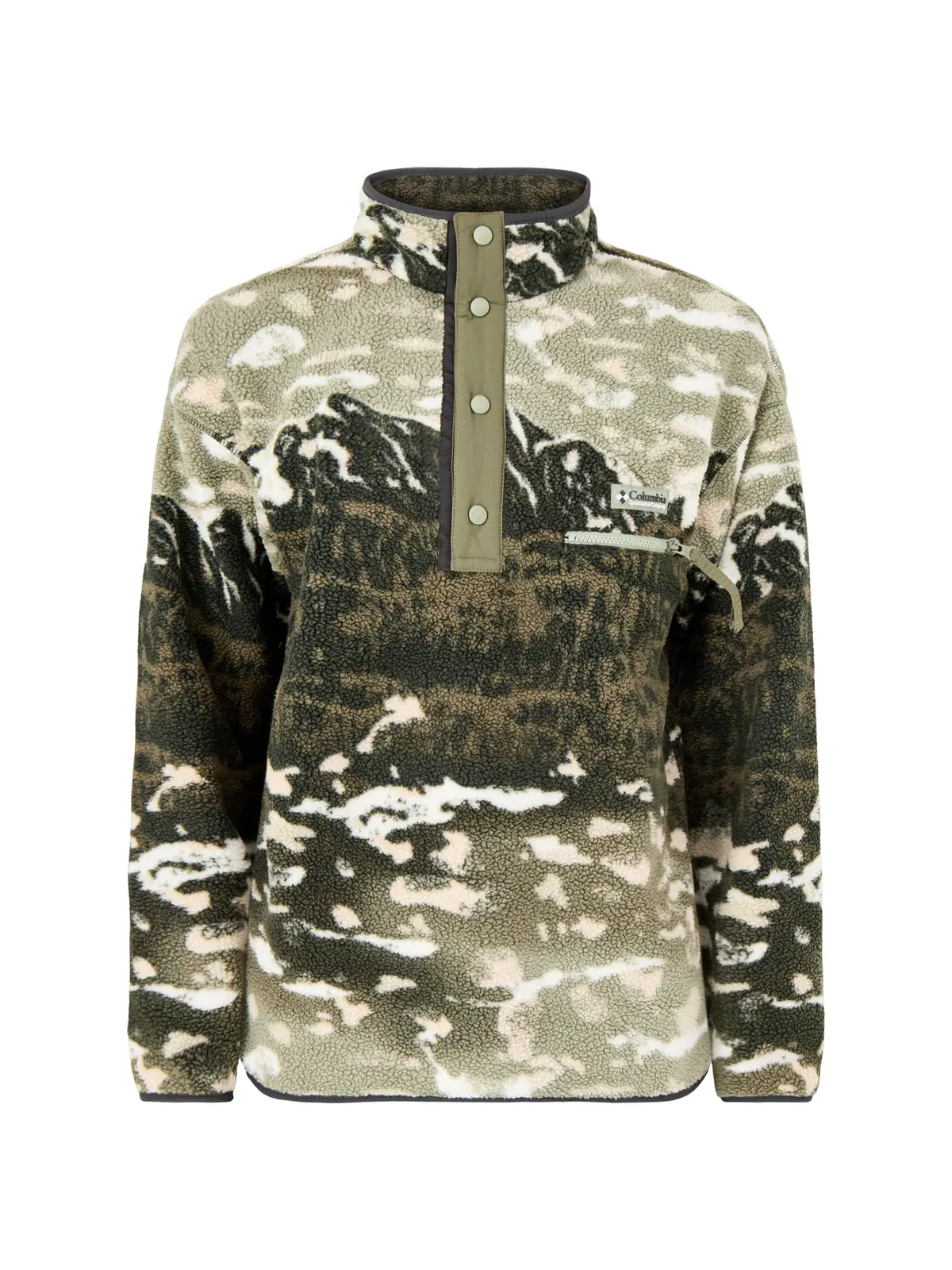 Helvetia Ii Printed Half-Safari Sweatshirts Sisters 1