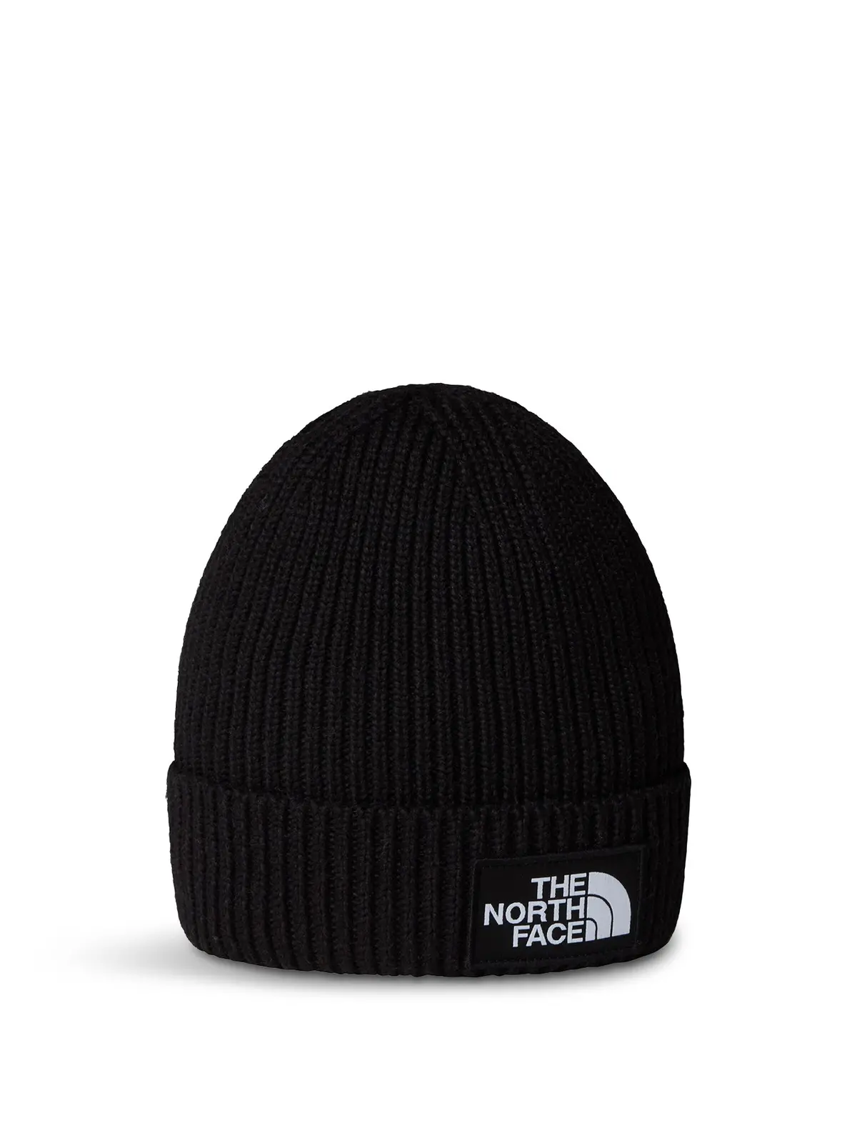 Knitted Beanie Logo Hat Black 1