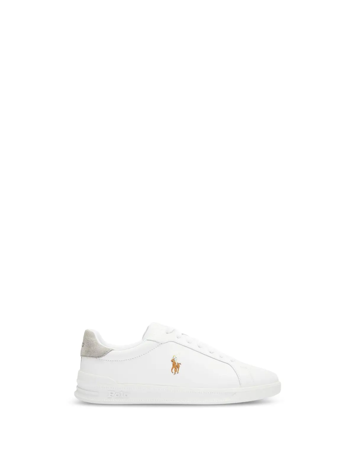 Ralph Lauren Heritage Court Trainers White 1