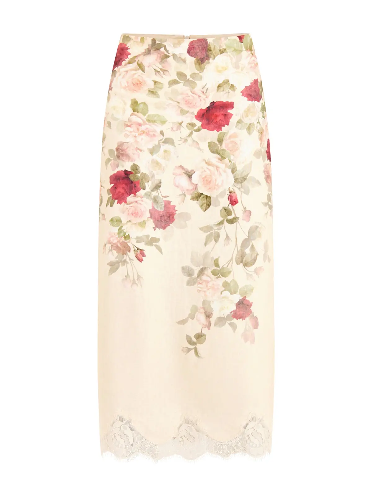 Hypnotic Pencil Skirt Cream 1
