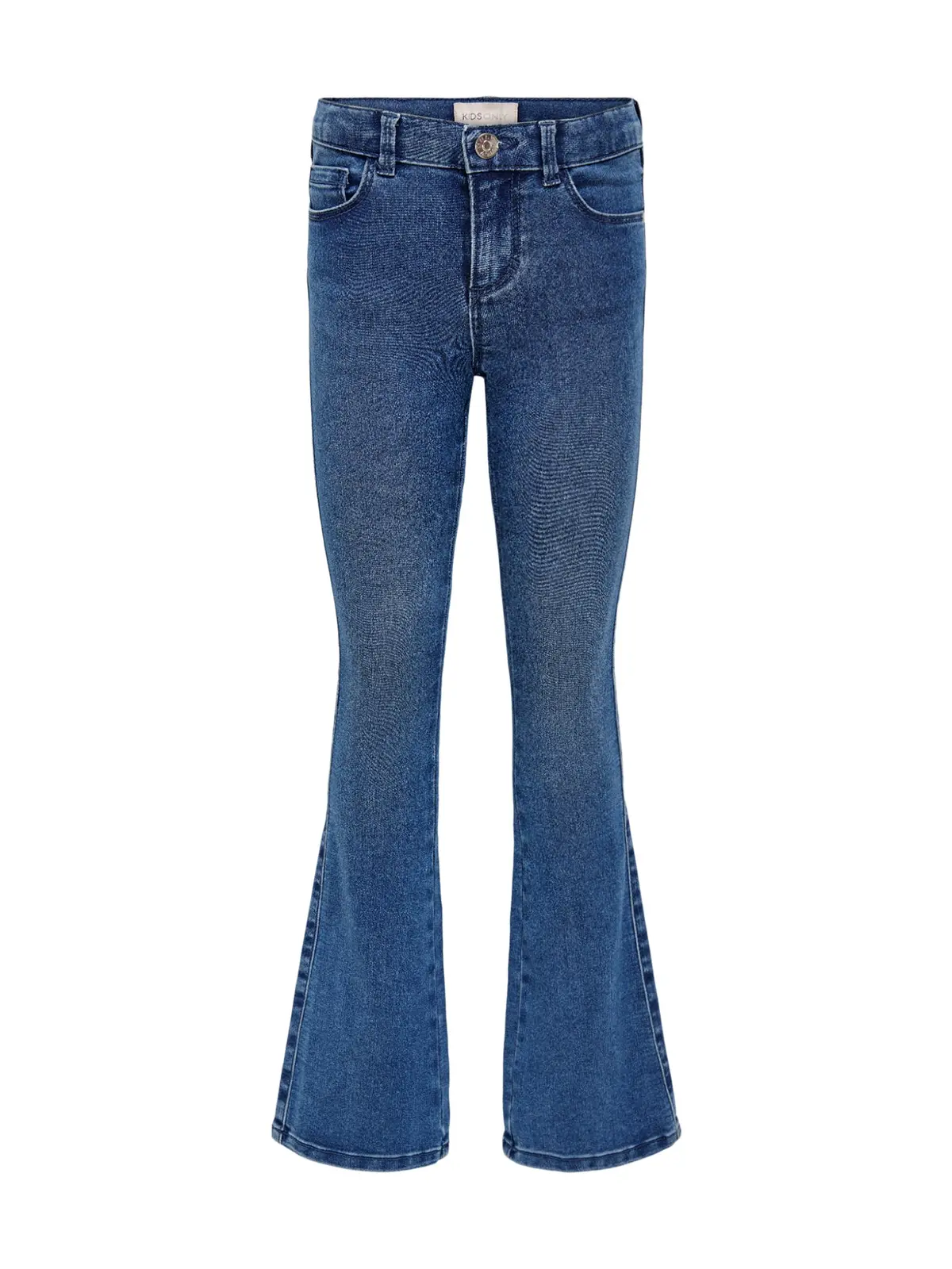Royal Life Reg Flared Medium Blue Denim 1