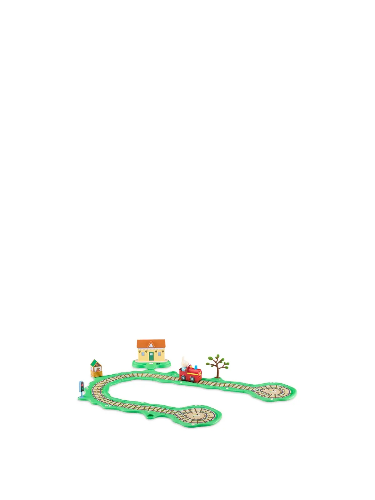 Peppa Pig Whizz Around Clickety Clack Train Set 1