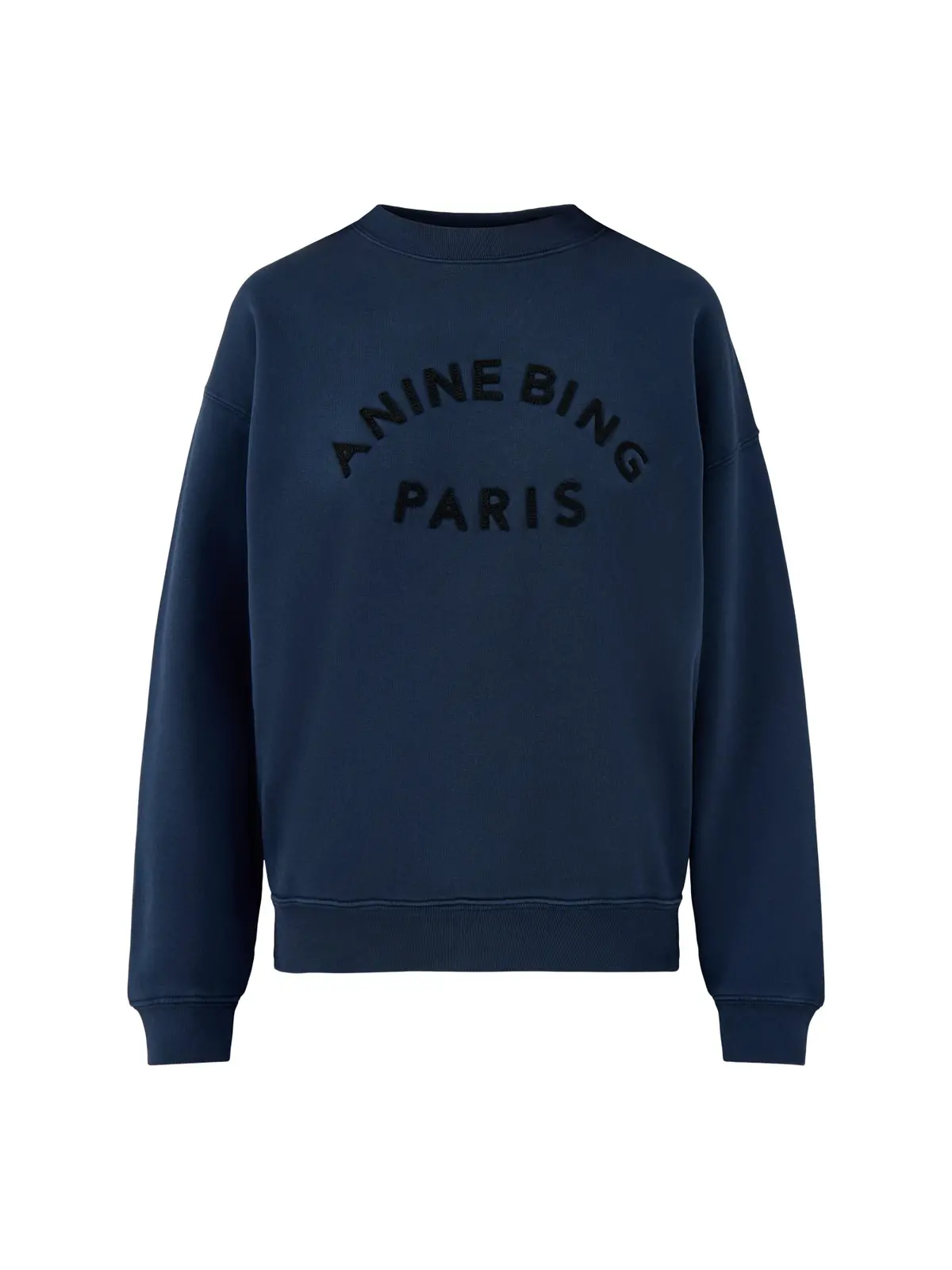 Jaci Sweatshirt Paris Cotton Dark Blue 1