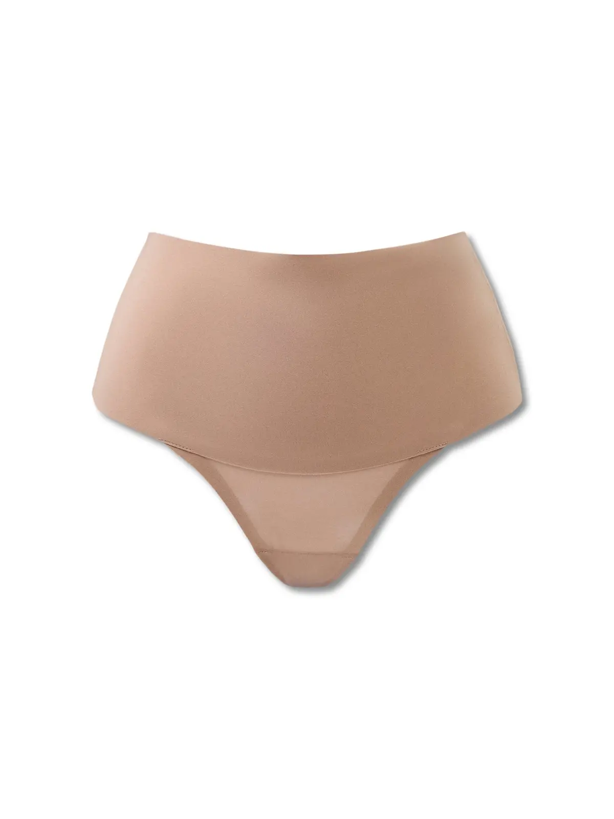 Spanx Supersmooth Undie-Tectable Thong Cafe Au Lait 1