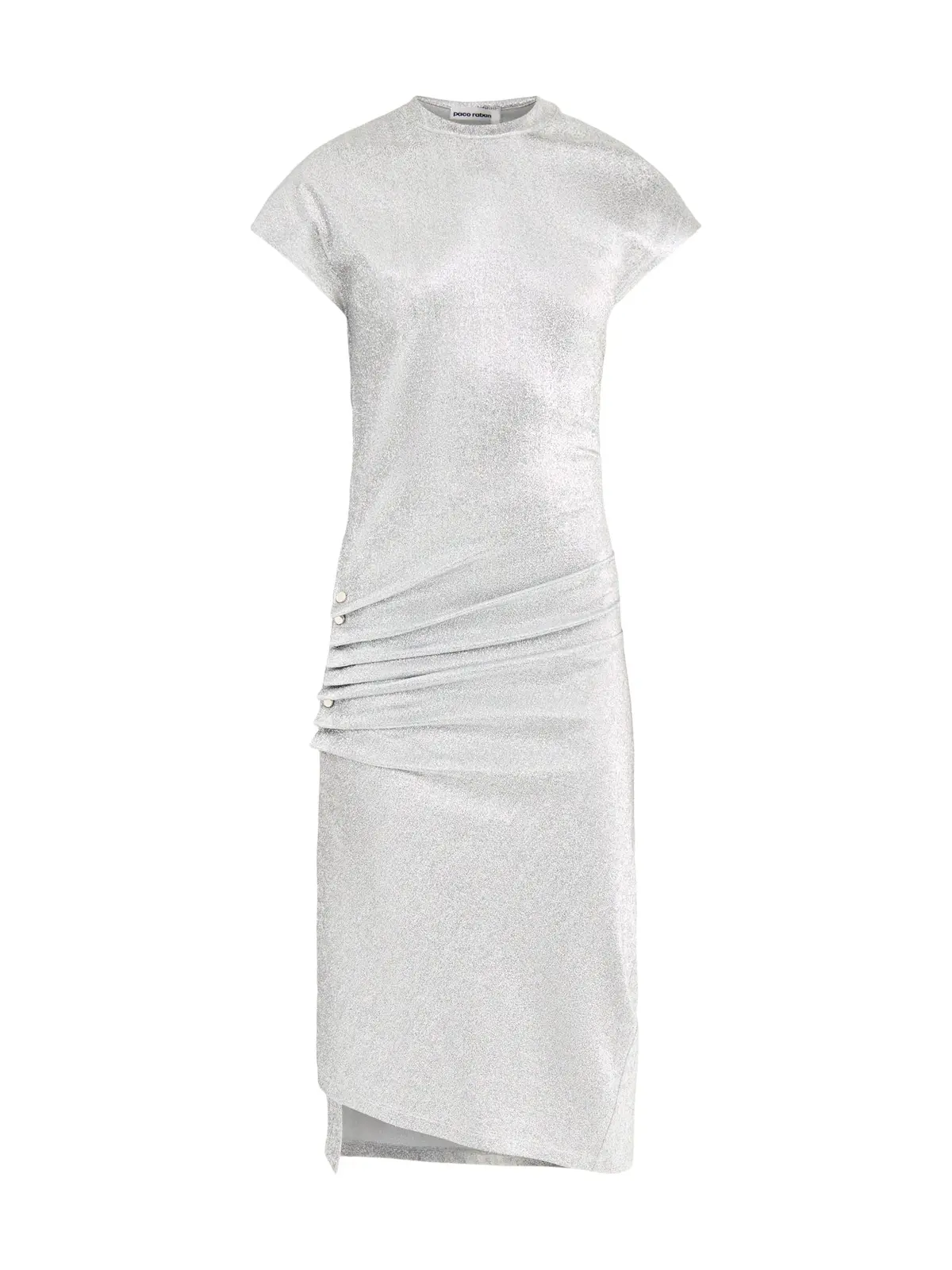 Robe Side Button Short Sleeve Grey 1