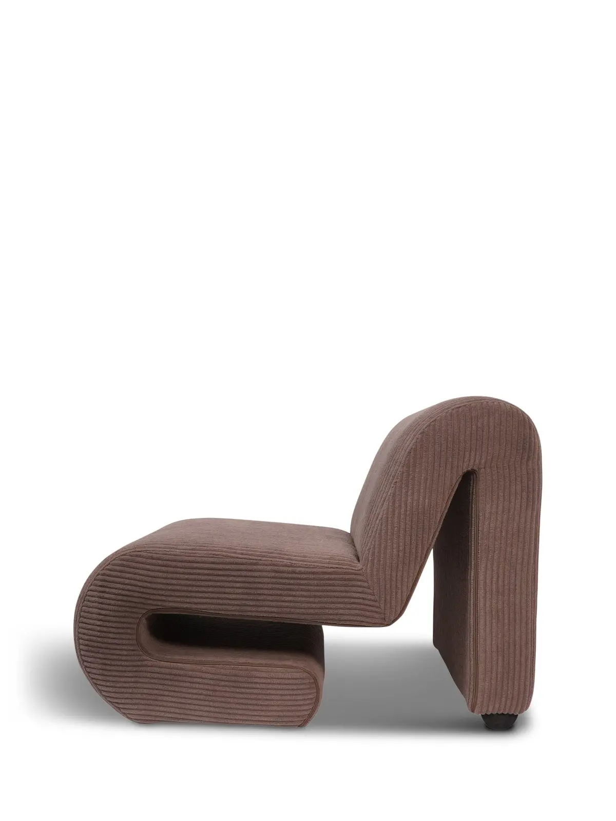 Ellis Chair Mid Brown Corduroy 1