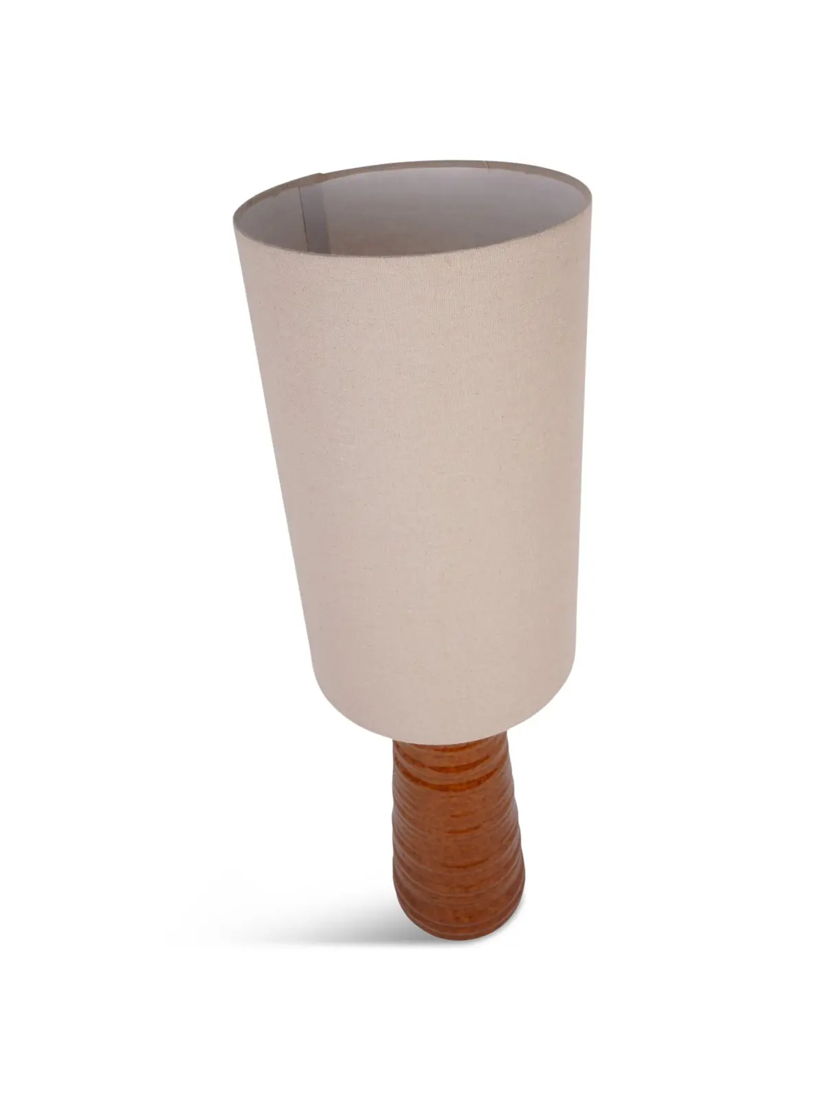 Tivoli Ceramic Table Lamp Terracotta With Shade E27 60W 1